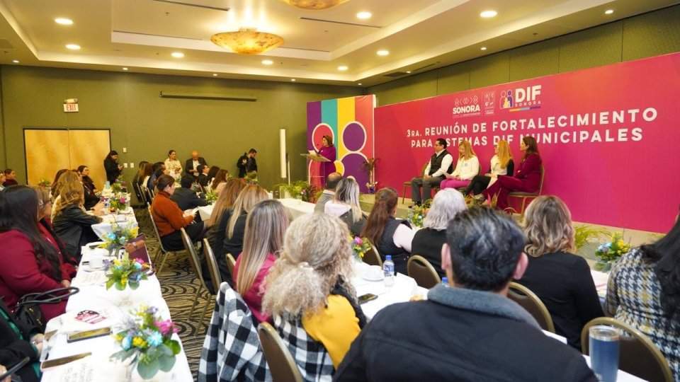 Se lleva a cabo reunión anual para el fortalecimiento de DIF municipales de Sonora