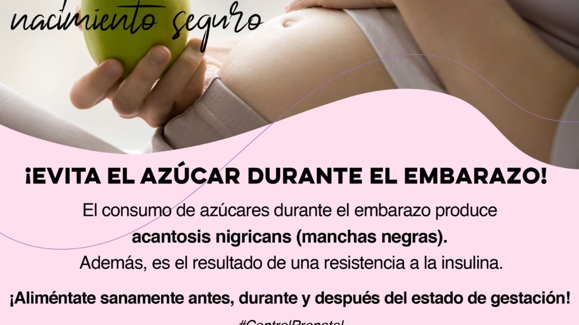 La Secretaría de Salud advierte sobre el consumo excesivo de azúcares en mujeres embarazadas