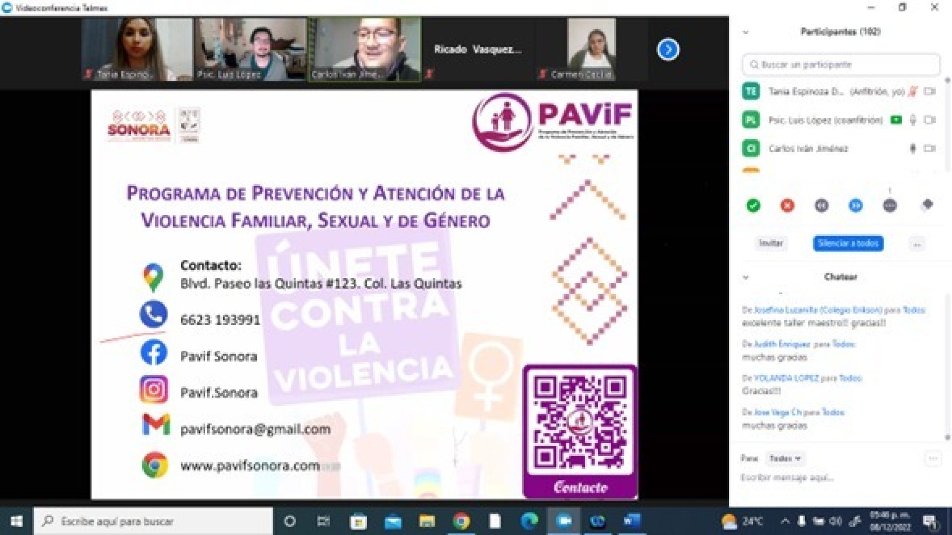 Capacita SEC a docentes en temas de prevención del suicidio, violencia y adicciones