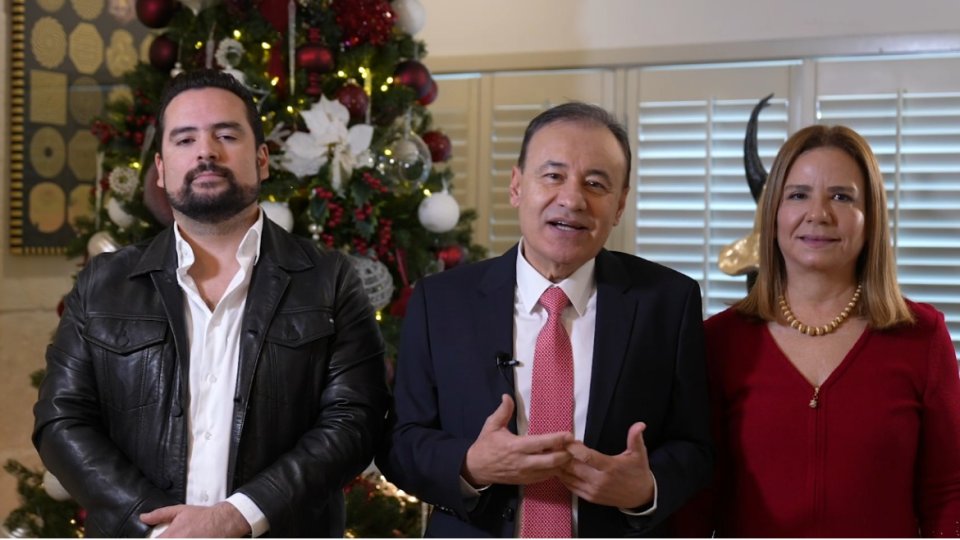 Invita gobernador Alfonso Durazo a las y los sonorenses a celebrar Navidad en familia