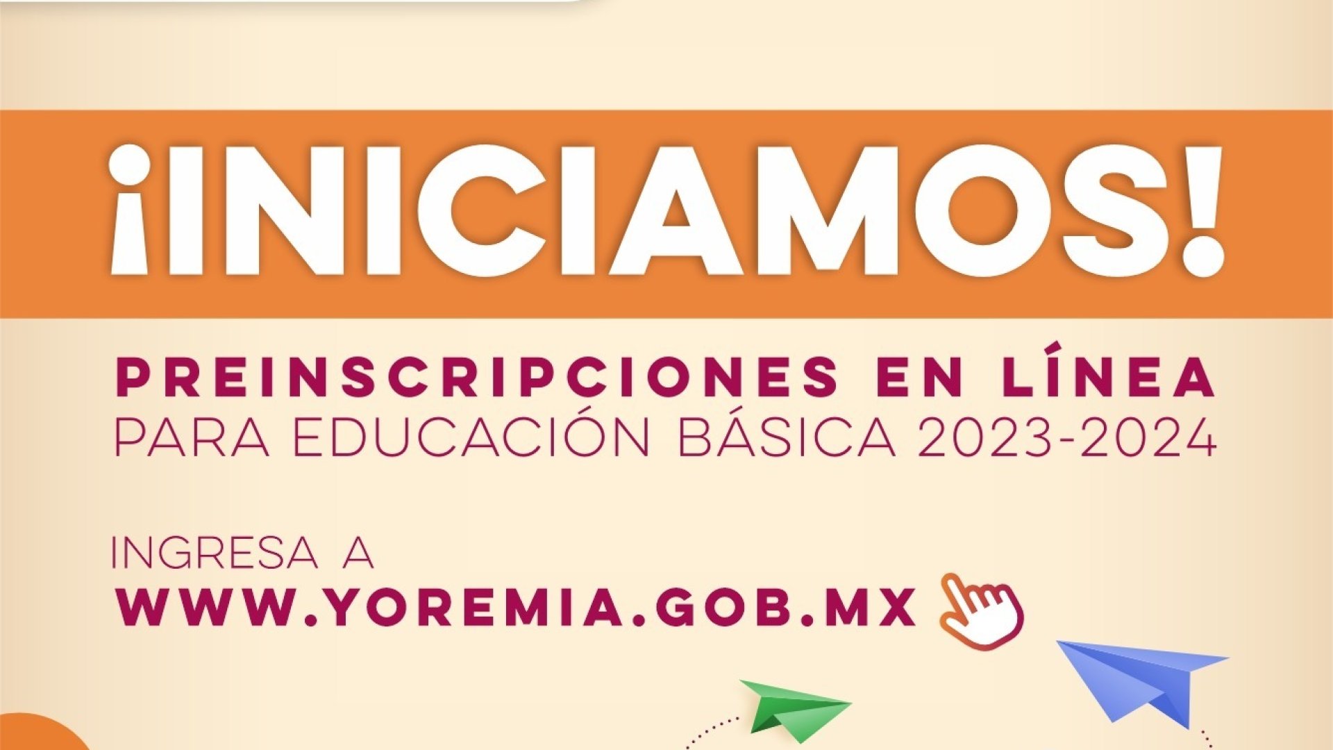 Más de 32 mil alumnos registrados en las primeras horas del proceso de Preinscripciones en Línea: SEC