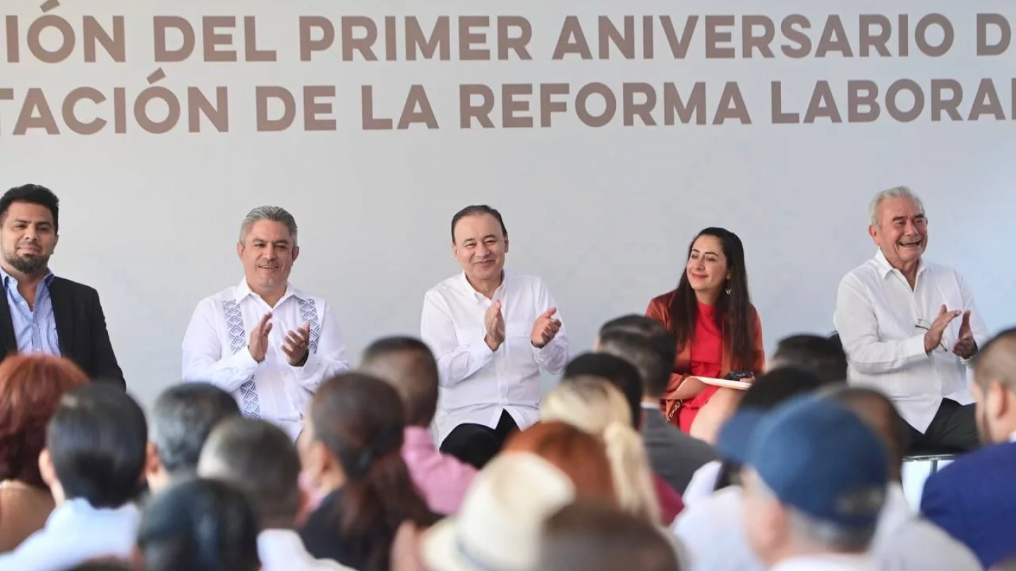 Es Sonora número uno en concertación de conflictos laborales: Alfonso Durazo