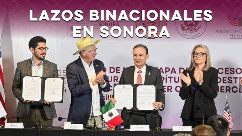 Fortalecemos lazos binacionales con renovación de Comisión Sonora-Estados Unidos: Alfonso Durazo