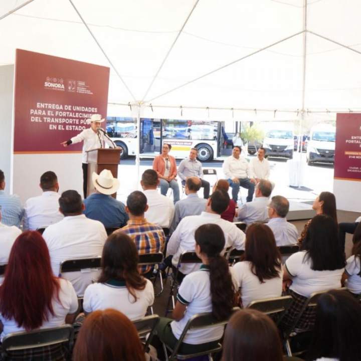 Gobierno de Sonora fortalece la movilidad en el estado en el marco del regreso a clases