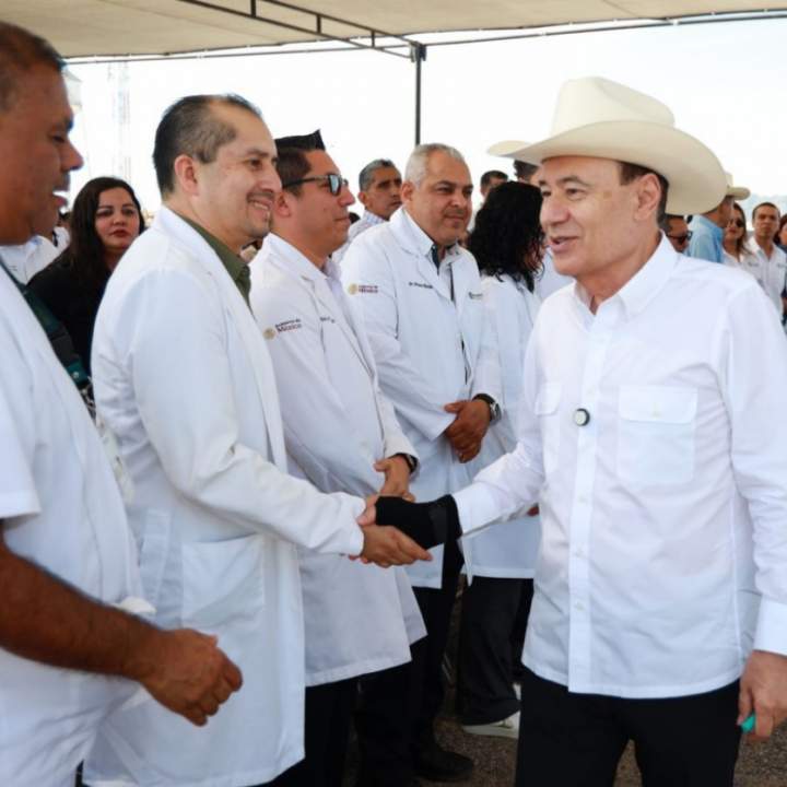 Gobernador Durazo fortalece atención médica en todo el estado con entrega de 231 vehículos y ambulancias de IMSS-Bienestar