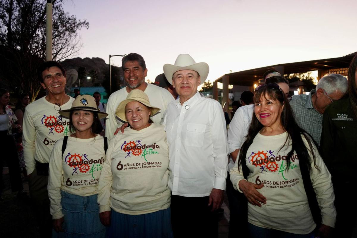 Para celebrar el primer año de rescate del Bosque Urbano La Sauceda, el mandatario estatal recorrió la trotapista, el pabellón kinético, y el estanque para lanchitas.