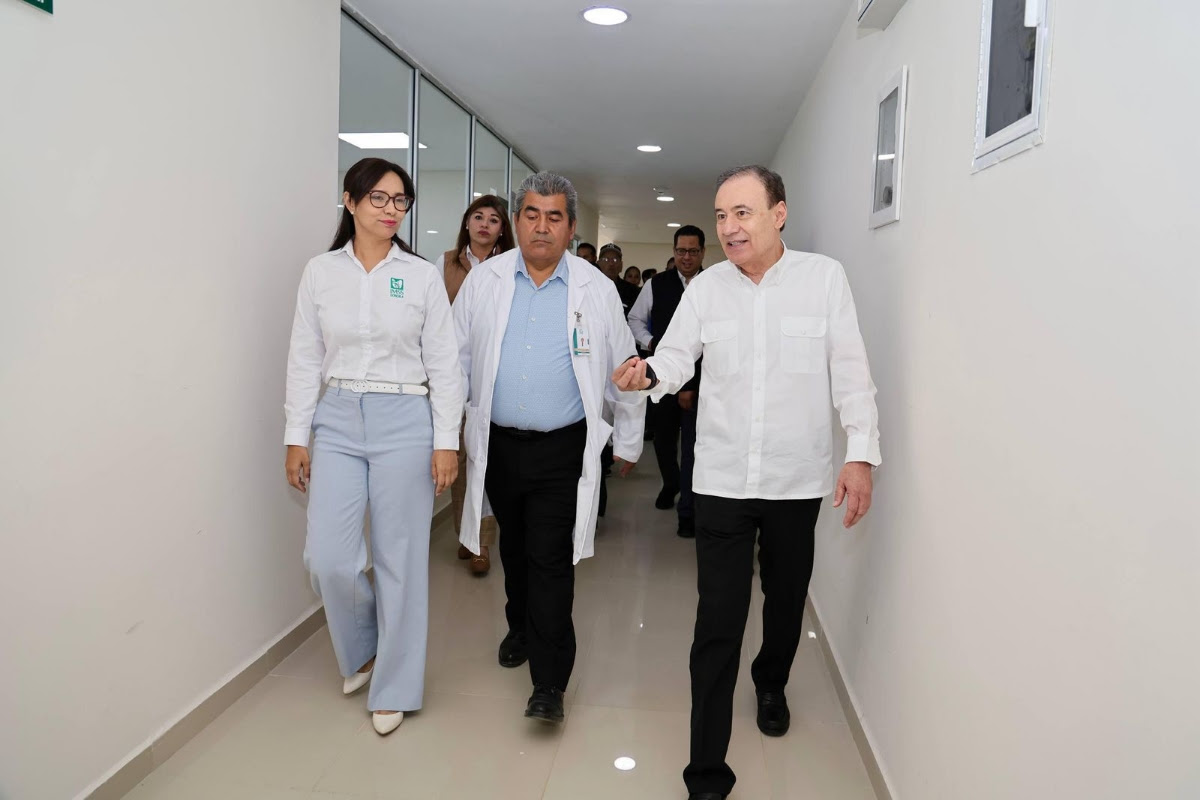Más de 500 mil personas en Sonora han sido beneficiadas con una inversión histórica de 40 mil millones de pesos en nueva infraestructura hospitalaria, equipamiento, médicos especialistas y medicamentos del IMSS e IMSS-Bienestar, como resultado del trabajo conjunto entre el gobernador Alfonso Durazo y la presidenta Claudia Sheinbaum.