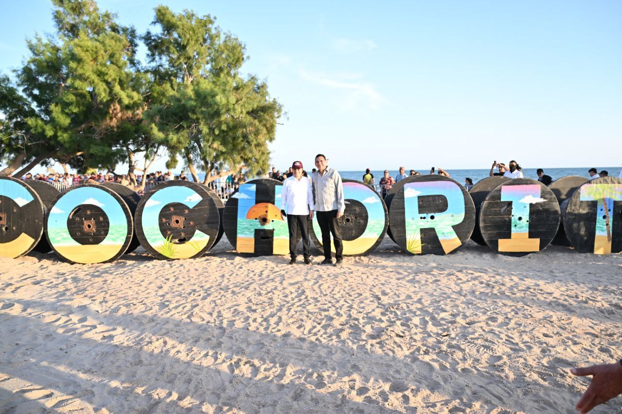 - El mandatario estatal informó que el inicio de los trabajos de la segunda etapa del malecón está programado para mayo de 2026, como parte de una visión integral para consolidar a Playa El Cochórit como un destino atractivo, accesible y competitivo en la región.